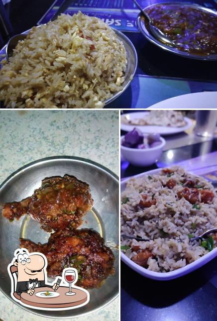 Food at Blue Sapphire Family Restaurant