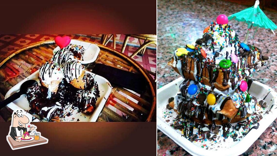 Don’t forget to try out a dessert at Waffles World