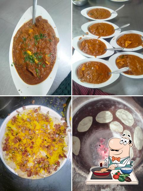 Chicken curry at Hotel Swarajya