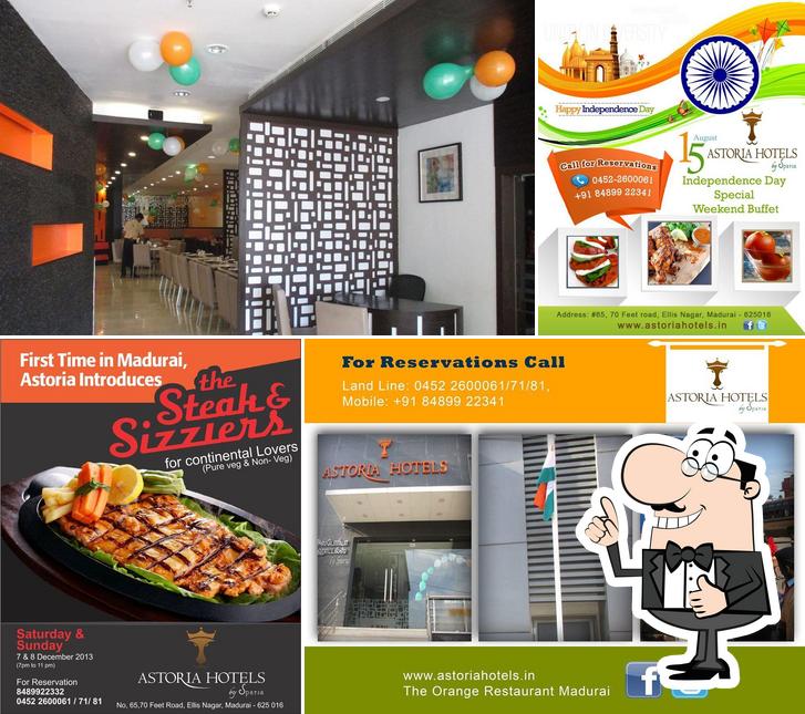 Look at this picture of Orange Restaurant