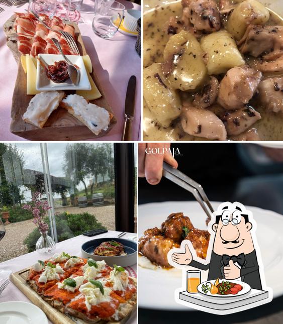 Cibo al Osteria di Golpaja