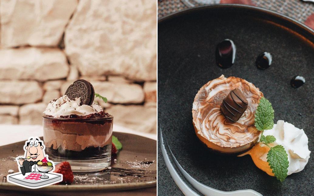 Villa Vilola serve un'ampia gamma di dolci