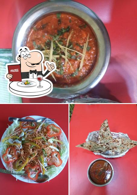 Food at Curry N Bone