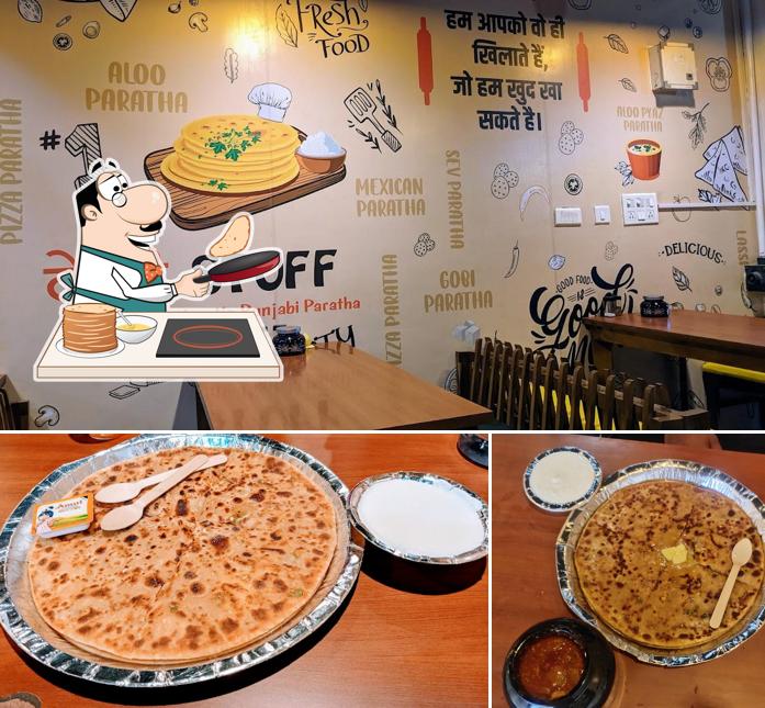 Pancakes at Desi Stuff - Best Paratha in Ahmedabad