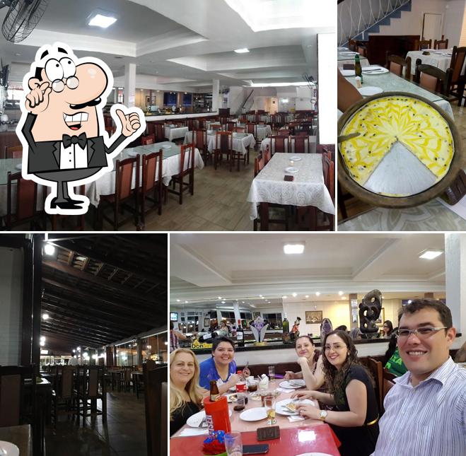 O interior do Pizzaria e Churrascaria DonSini Chapecó