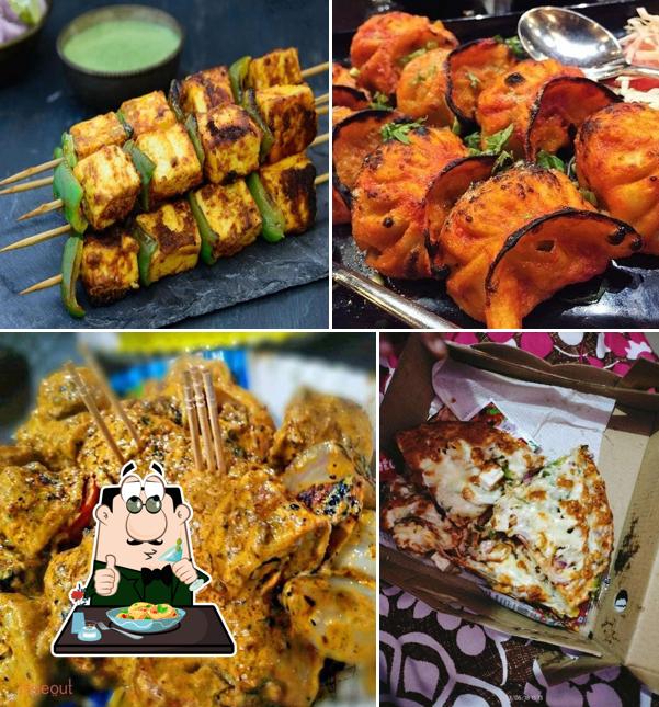 Food at Khalsa veg. hub