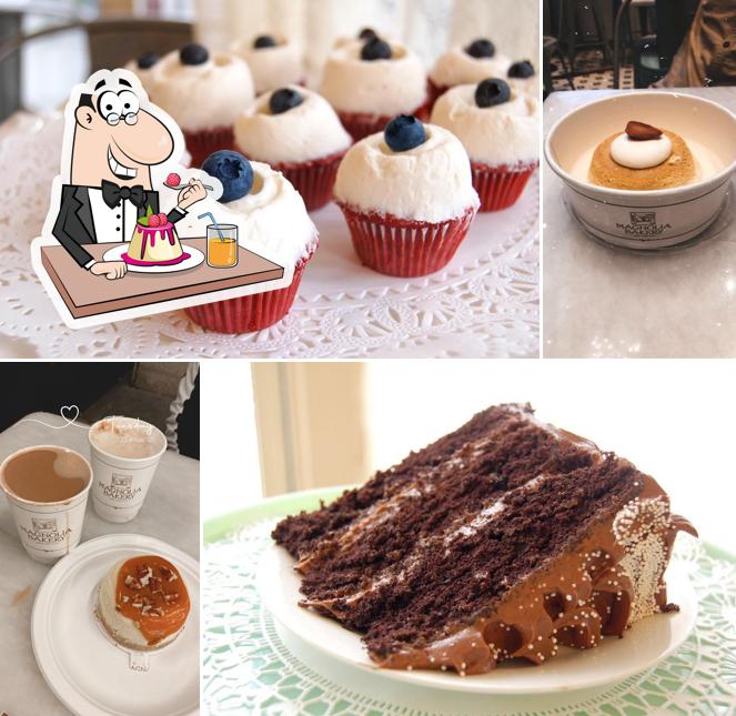Magnolia Bakery offers a range of sweet dishes Magnolia Bakery offers a range of sweet dishes