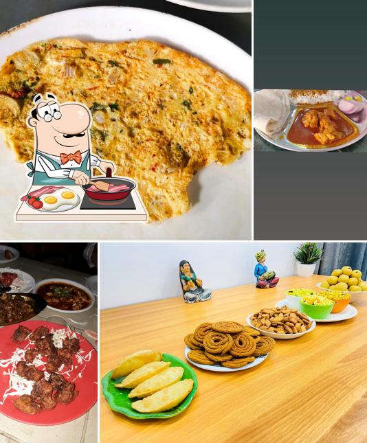 Omelette at Om Sai Dhaba