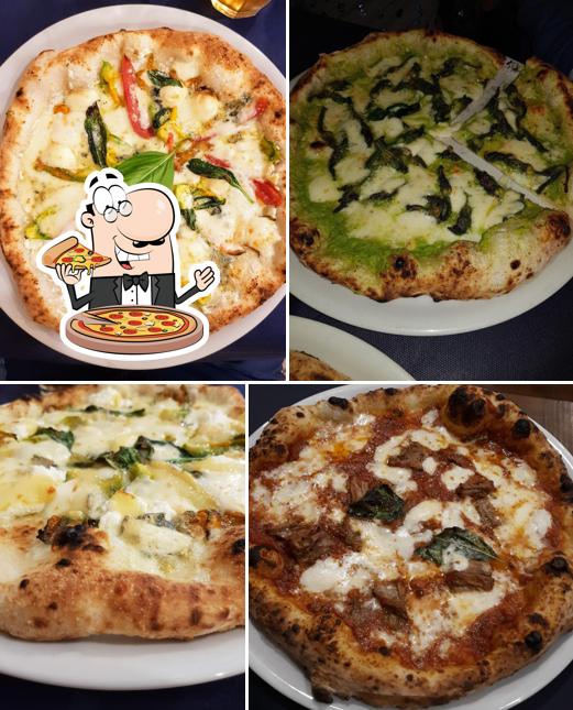 Ordina tra le molte varianti di pizza