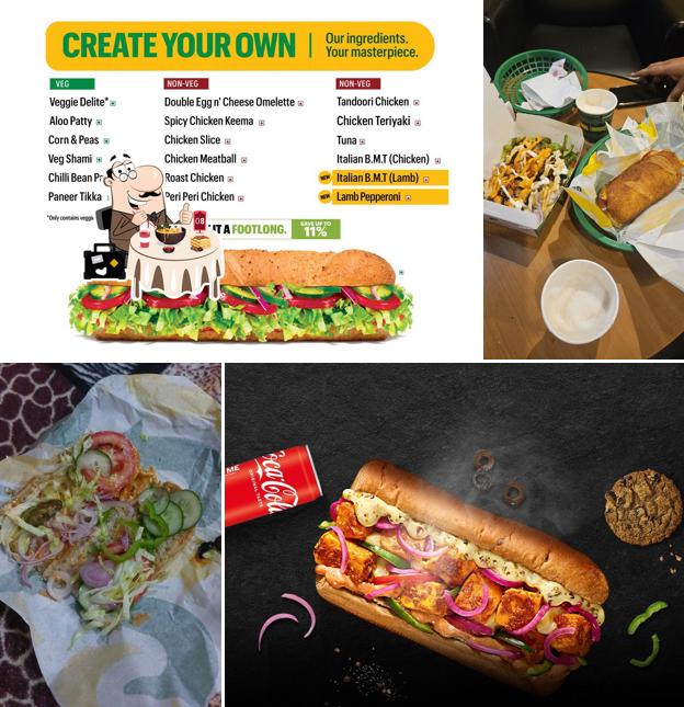 Food at Subway Sushma Zirakpur