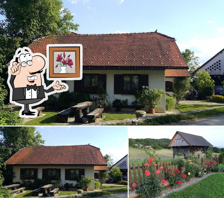 Turistična kmetija Radej Vida s.p. si caratterizza per la interni e esterno