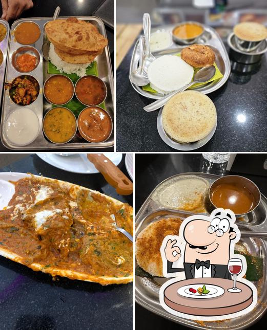 Food at Udipi's Upahar Nallagandla