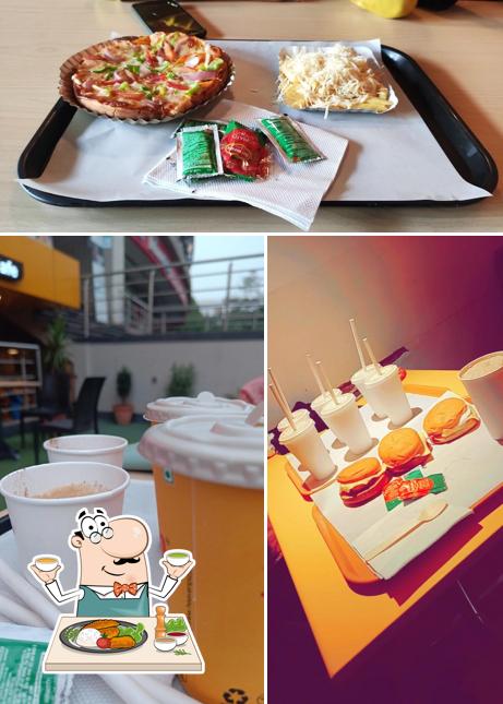 Food at Heaven Pizza & Cafe