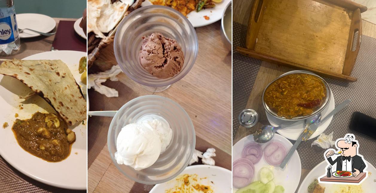 Food at Brundavan Spicy