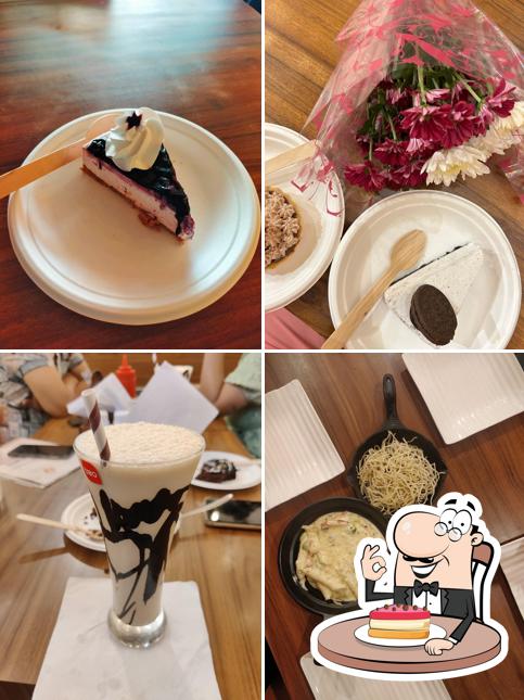 Cheesecake at 7th Heaven Tezpur