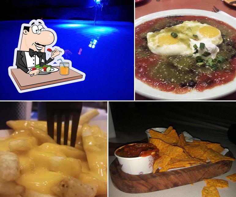 Food at Club Cubana