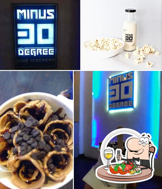 Try out seafood at Minus 30 Degree