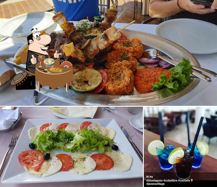 Jezera Village Restaurant si caratterizza per la cibo e bevanda