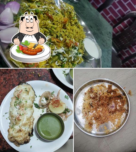 Meals at P.K. Restaurant