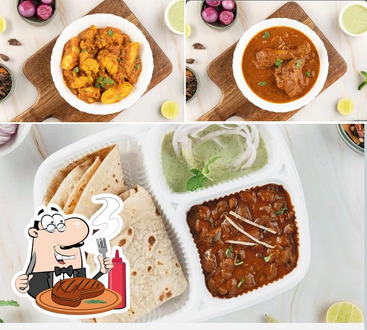 There’s a variety of dishes for meat lovers