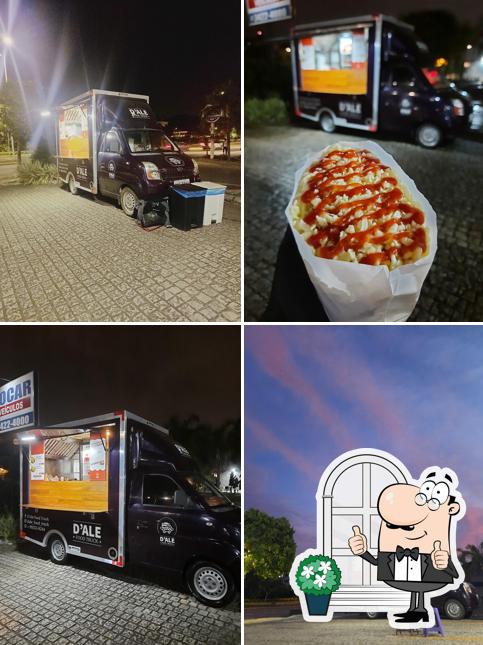 Veja imagens do exterior do D'Ale Food Truck