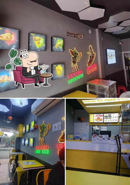 The interior of HFC RAGHUNATHGANJ