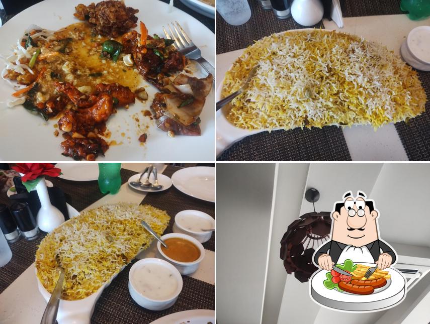 Food at Hayati restaurant