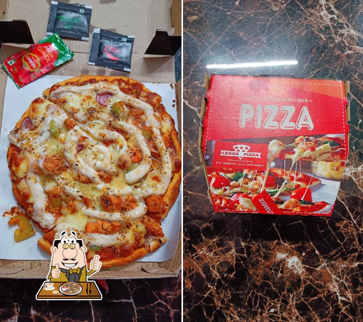 Pick pizza at Legos Pizza
