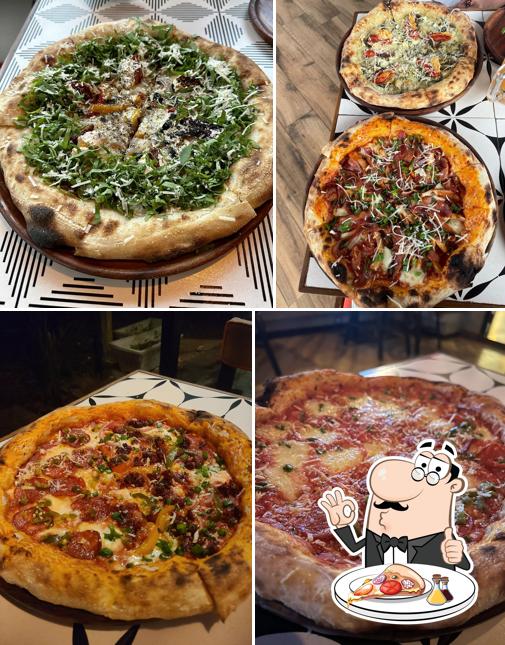 Try out different kinds of pizza