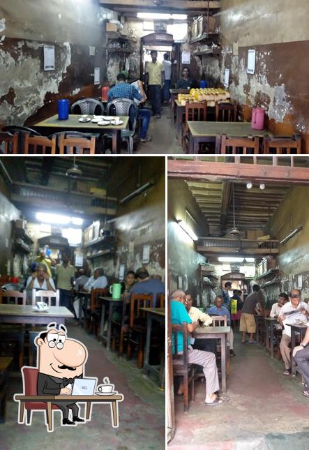 The interior of National Economic Restaurant