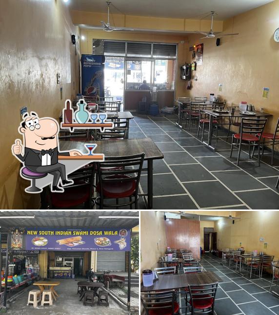 The interior of New South Indian Swami Dosa Wala
