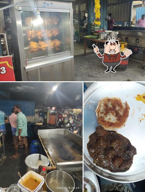 Food at Sri Angaas Madurai Bun Parotta Kadai