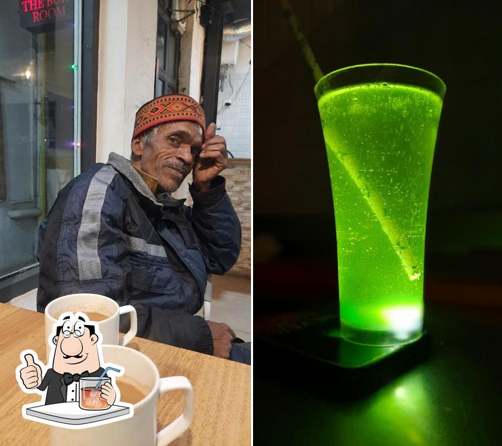 Pick a drink from the menu