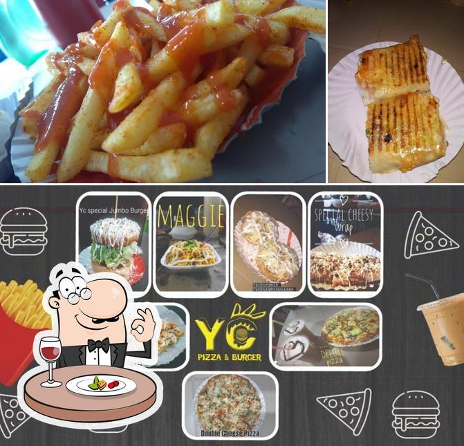 Meals at YC Burger, Pizza & Ice Dish