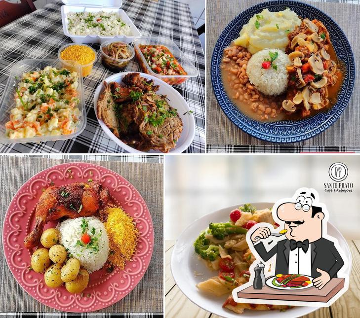 Comida em Santo Prato Café & Refeições