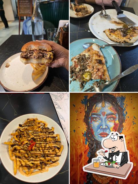 Meals at The Burgery In