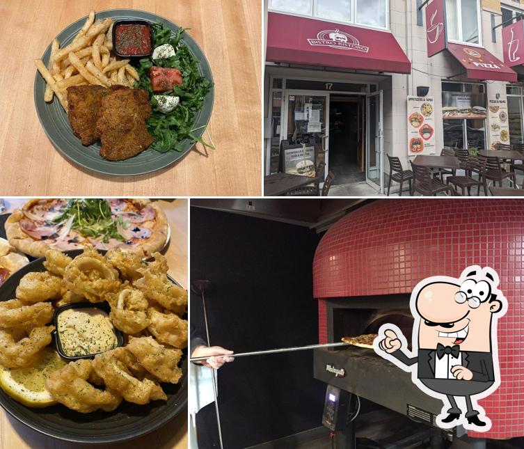 Installez-vous à l'une des tables de Bistro Ristoro