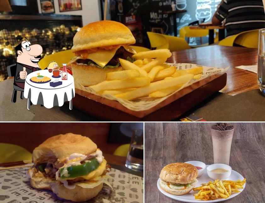 Try out a burger at Burger Tree