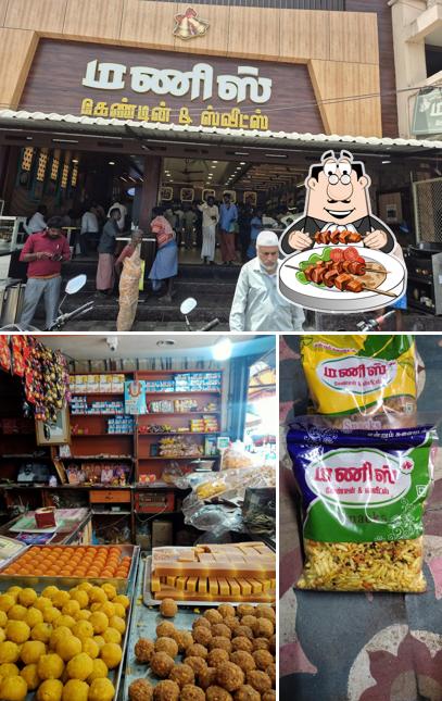 Food at Manis Canteen