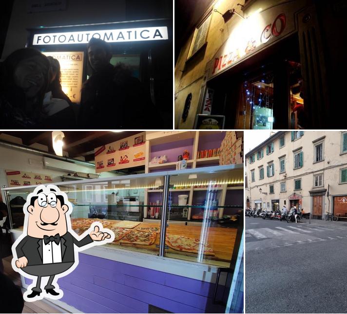 Gli interni di Pizza & Kebab Co