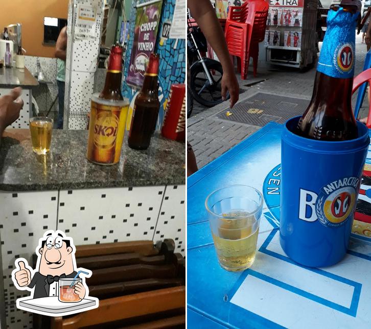 Prove uma bebida do menu