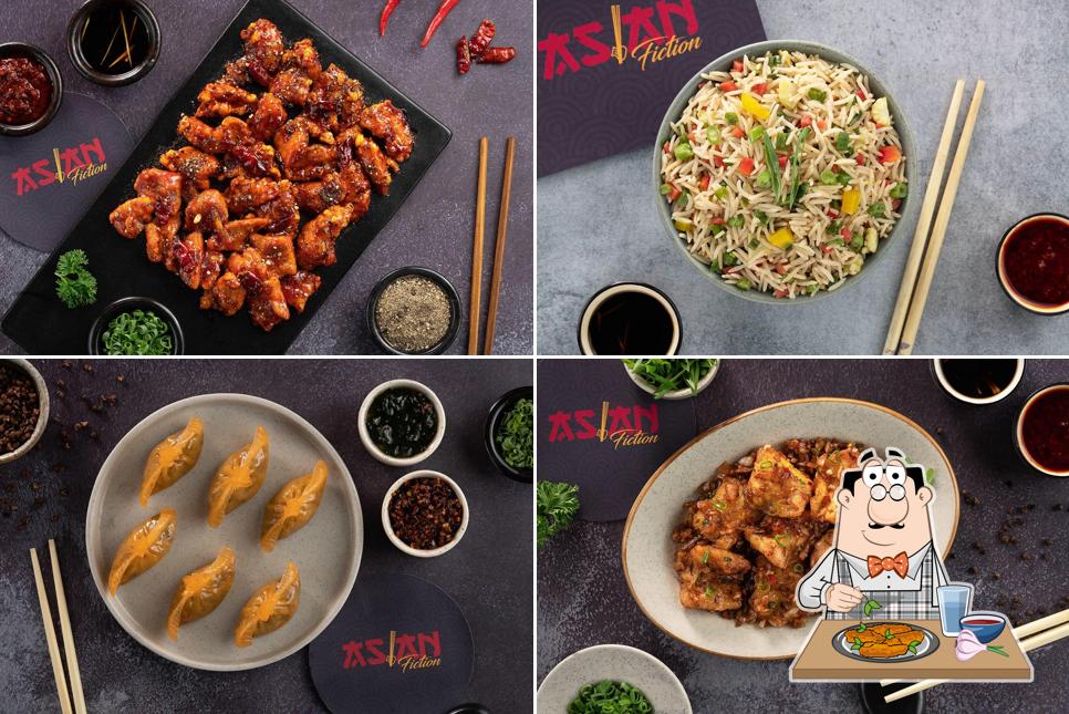 Chicken wings at Asian Fiction