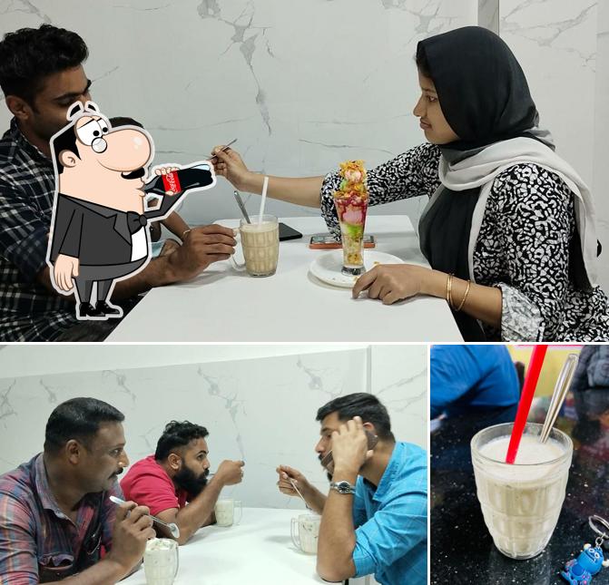 Order a drink from the menu