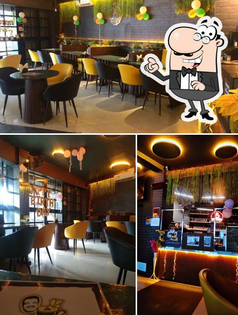 The interior of Capt's Cafe Beans The Coffee Lounge