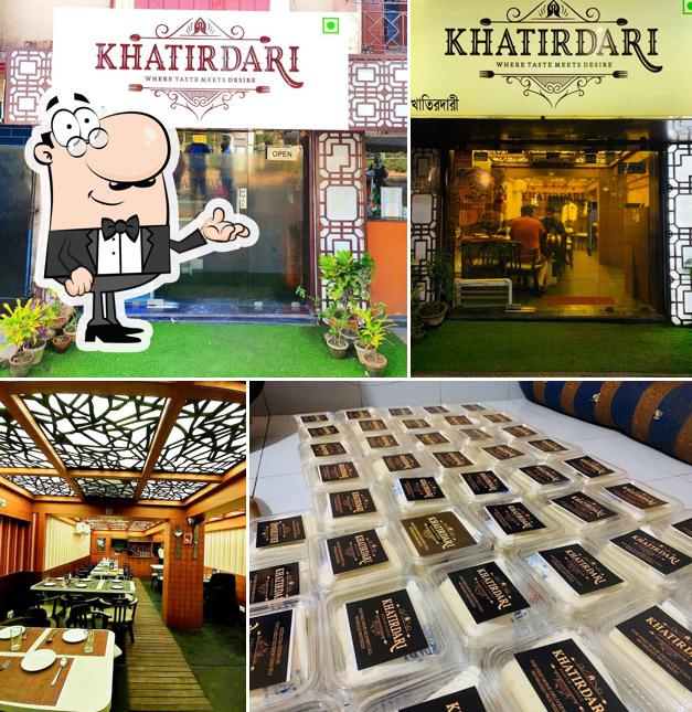 The interior of Khatirdari Restaurant