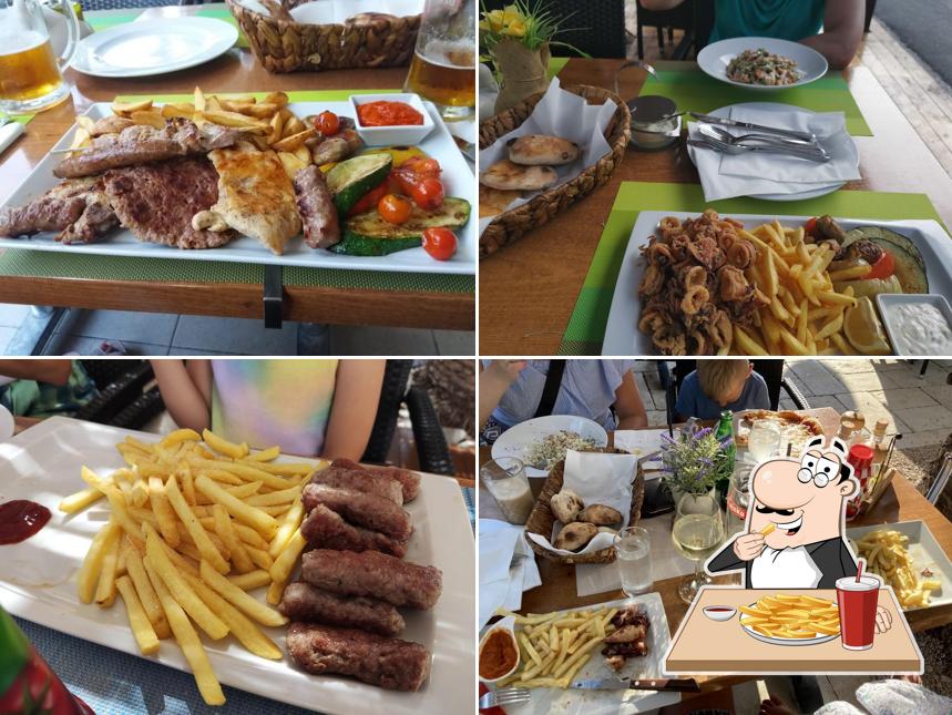 Patatine fritte al Pizzeria Leonardo