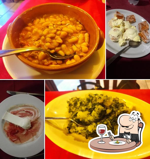 Cibo al Taverna L'orcagna
