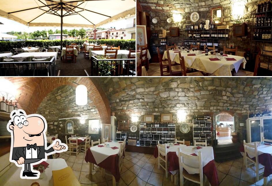 Gli interni di Ristorante Pizzeria La Cantina