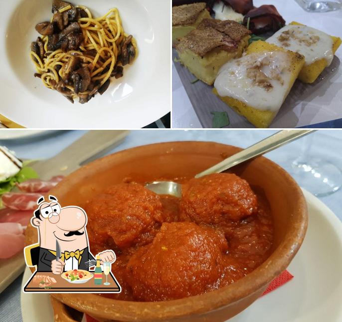 Cibo al Trattoria Sanacore