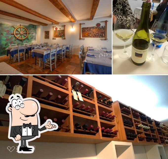 Gli interni di Uldergo Ristorante di tradizione